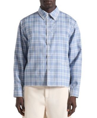 Maniere De Voir Blake Unisex Whipstitch Check Shirt