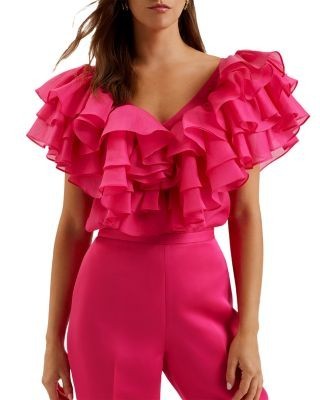 Ted Baker Calonda Oversized Ruffle Top