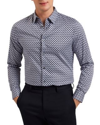 Ted Baker Emmets Printed Button Front Shirt