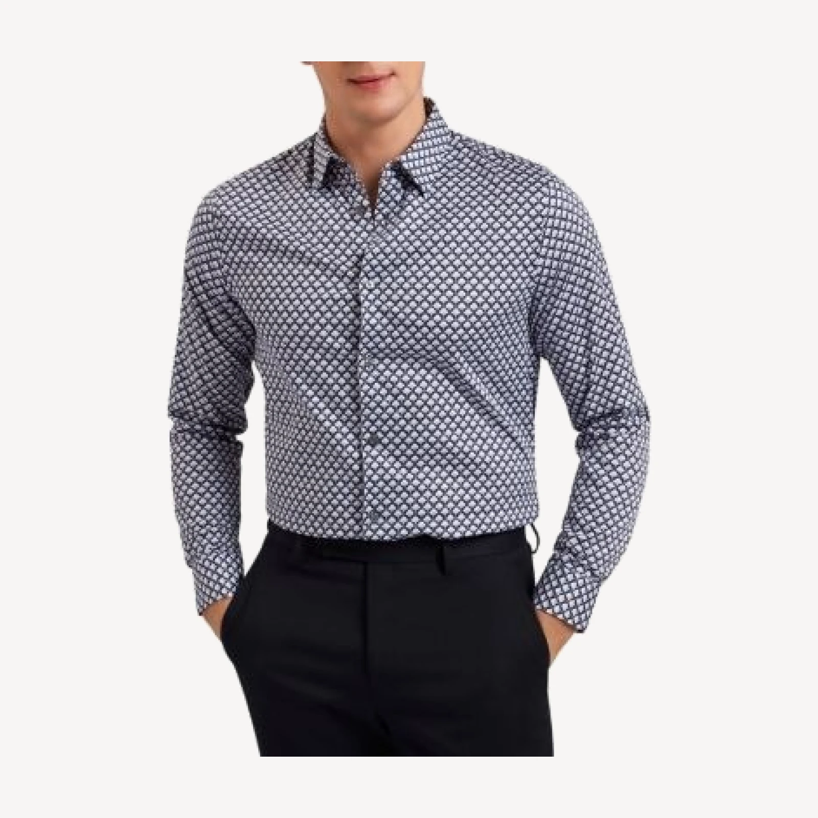 Ted Baker Emmets Printed Button Front Shirt