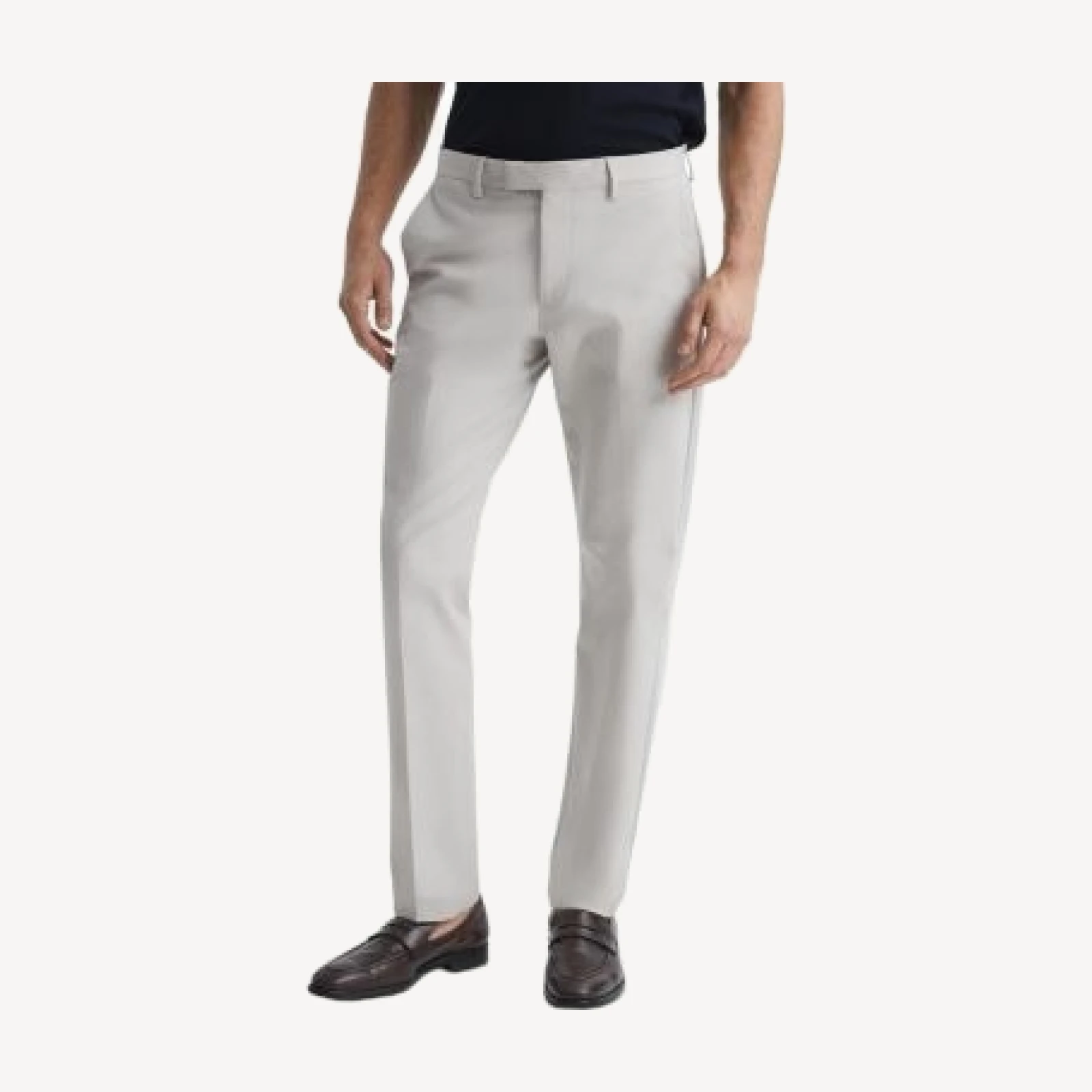 Reiss Eastbury Cotton Stretch Slim Fit Chino Pants