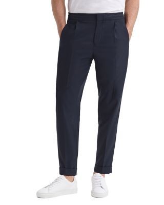 Reiss Brighton Relaxed Fit Pleated Pants