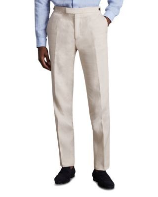 Reiss Kin Linen Slim Fit Suit Pants