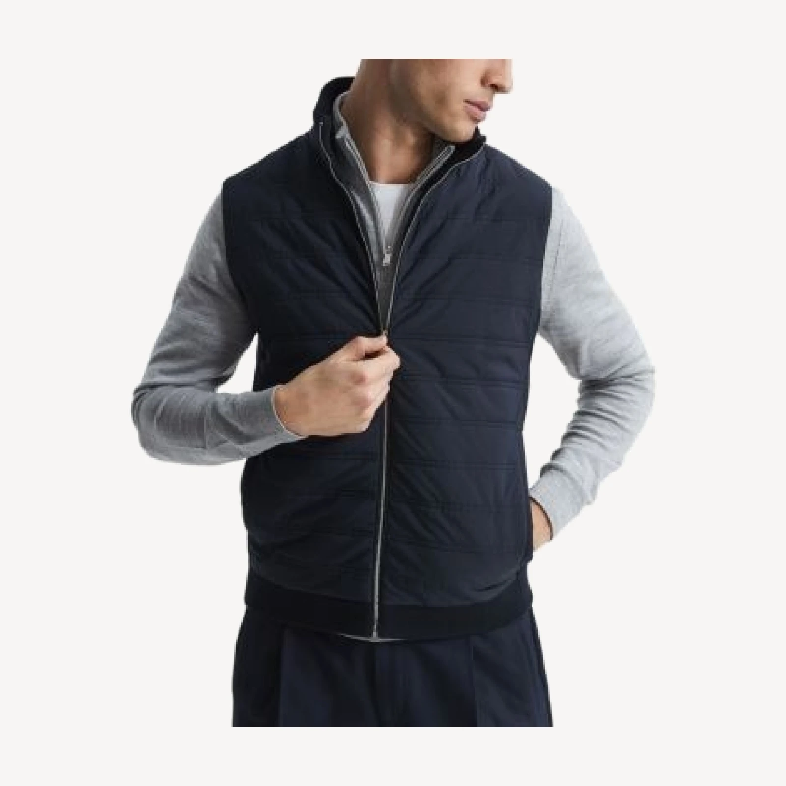 Reiss William Quilted Vest