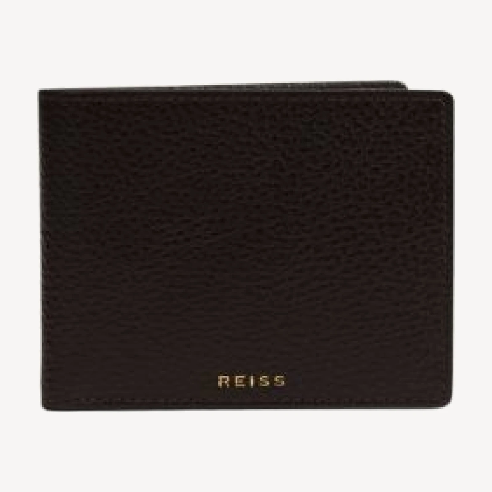 Reiss Cabot Grainy Leather Bifold Wallet