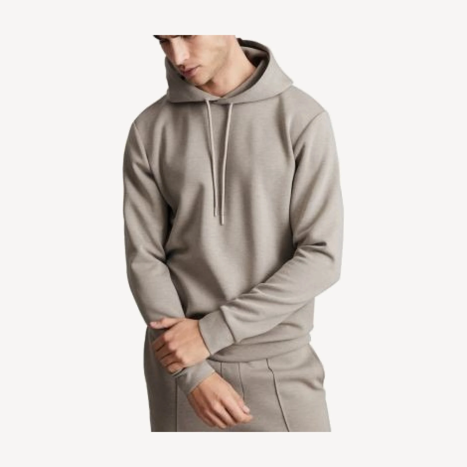 Reiss Fabien Interlock Regular Fit Hoodie