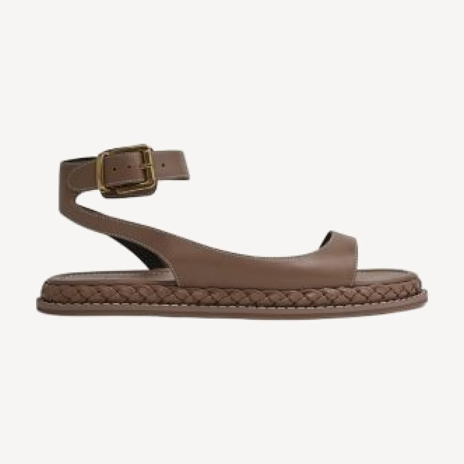 Reiss Gabi Plaited Flat Sandals