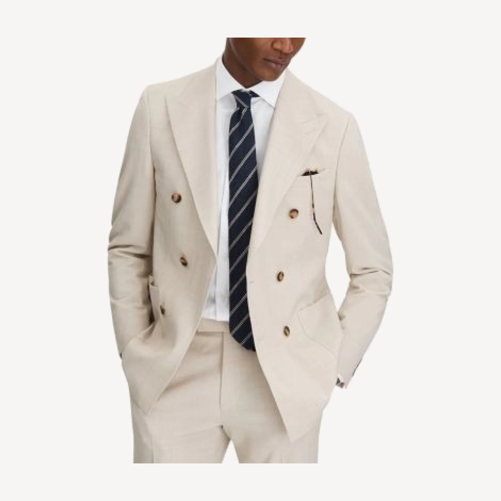 Reiss Belmont Double Breasted Blazer