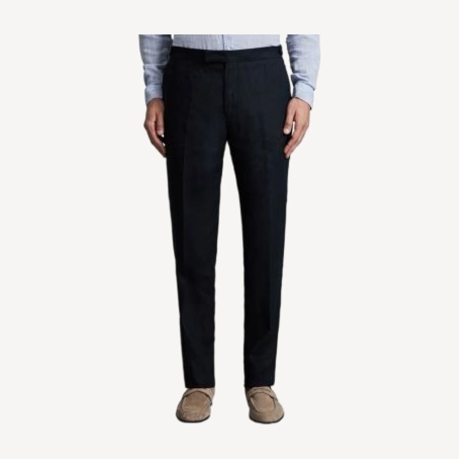 Reiss Kin Slim Fit Linen Mixer Trousers