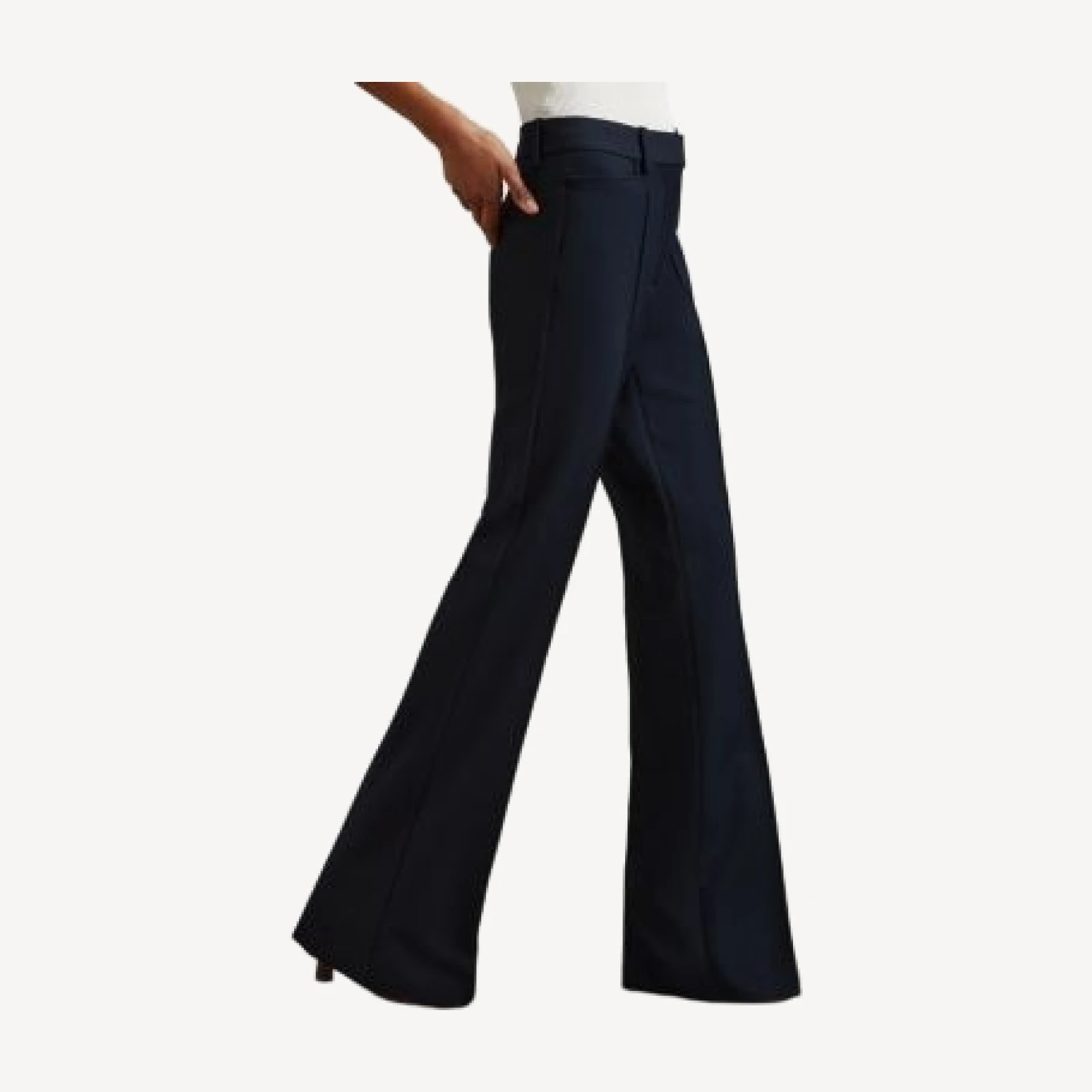 Reiss Petite Gabi Flare Pants