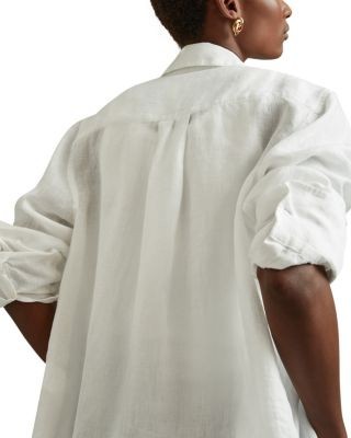 Reiss Belle Linen Shirt