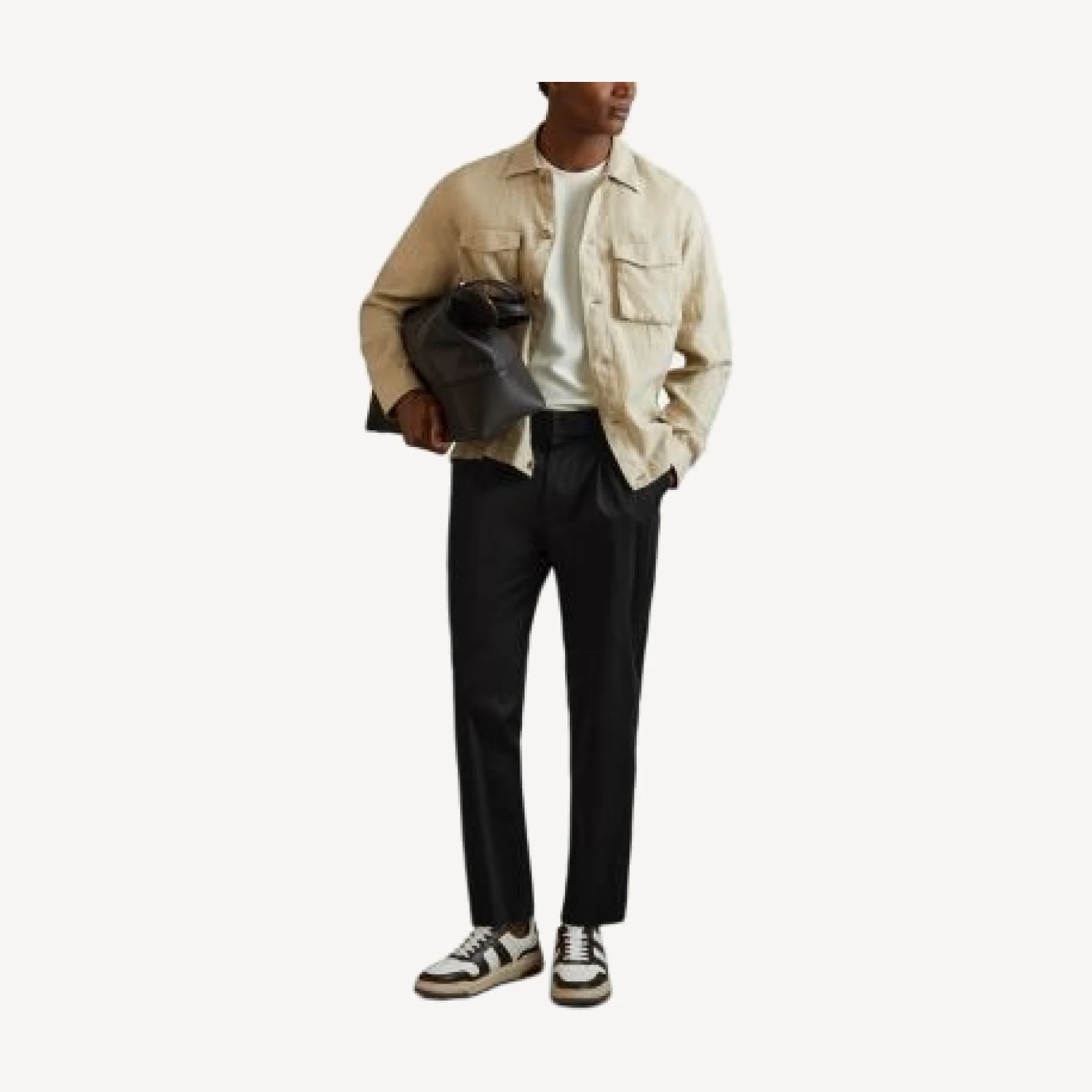 Reiss Textured Crewneck Tee