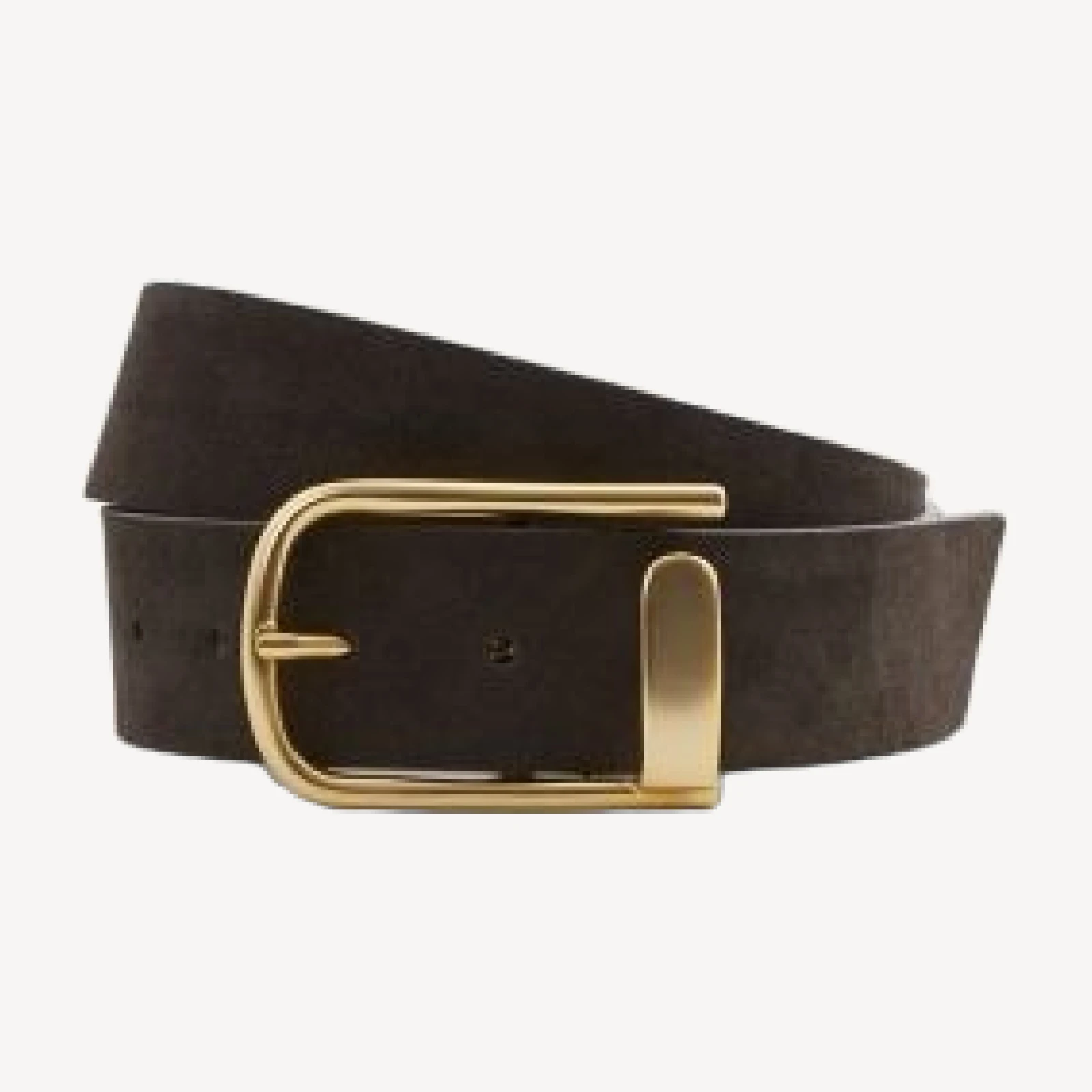 Reiss Women's Iyla Half Keeper Buckle Suede Belt