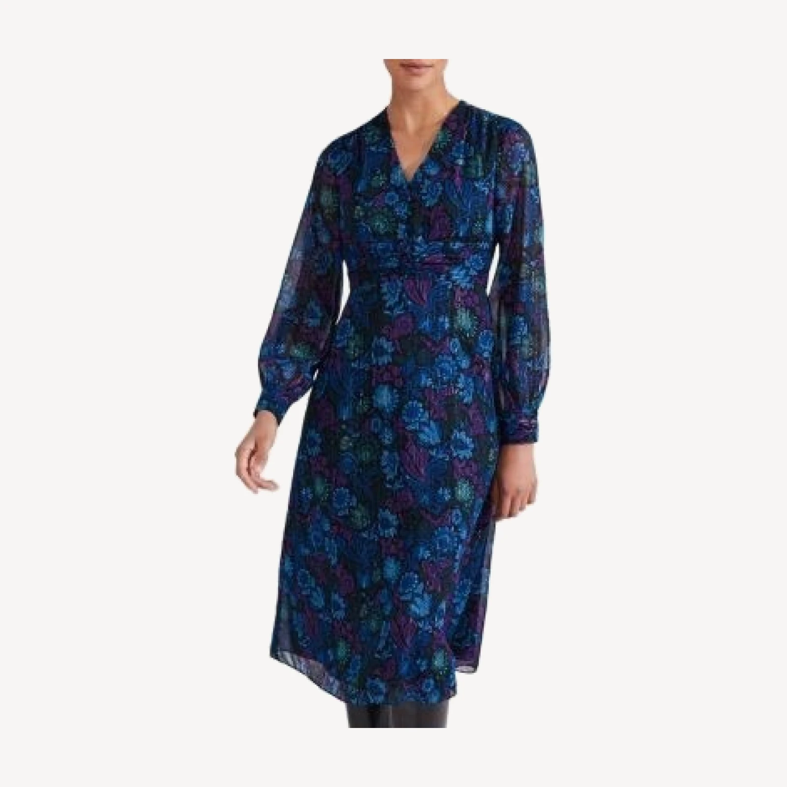 Hobbs London Saffron Floral Print Dress