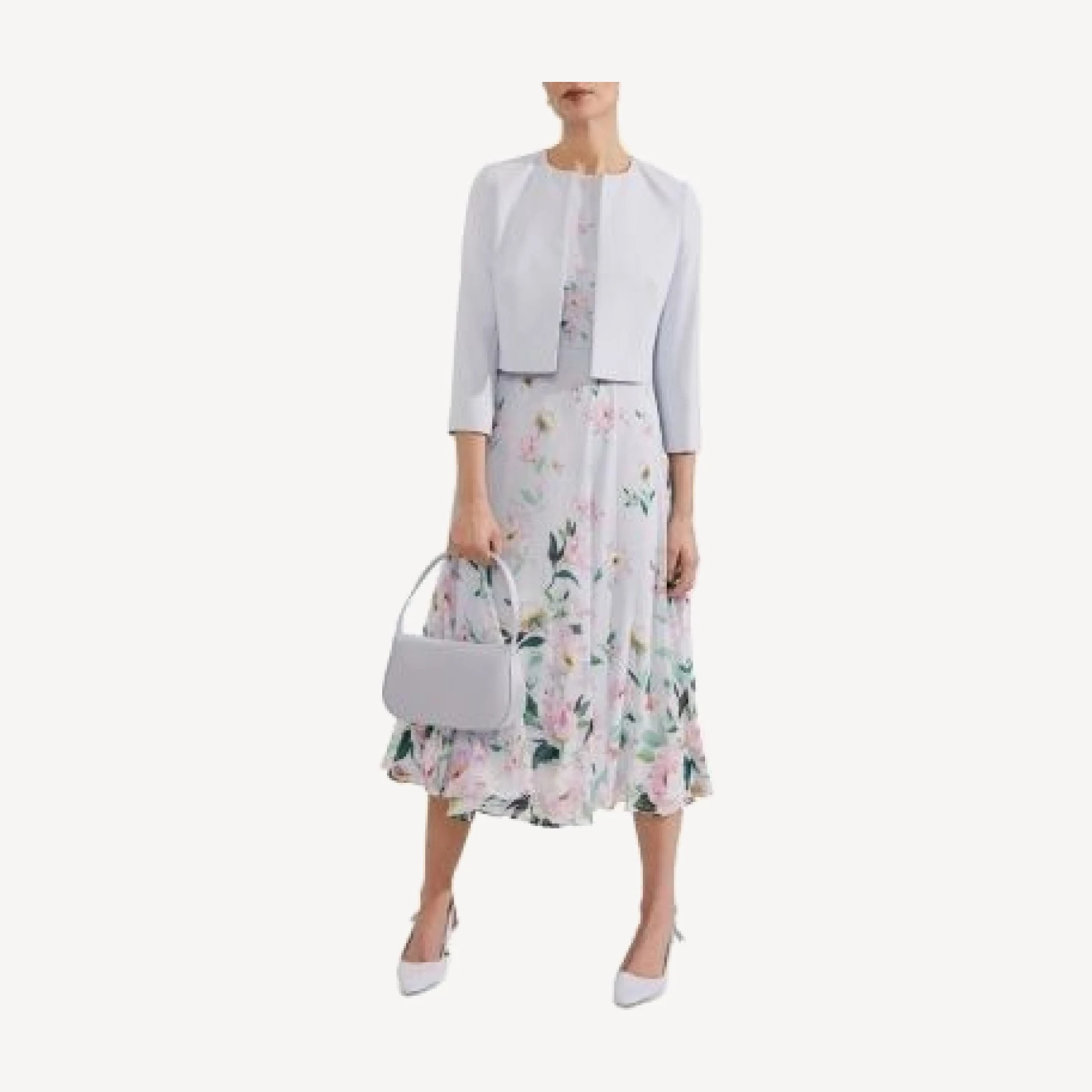 Hobbs London Elize Crepe Jacket