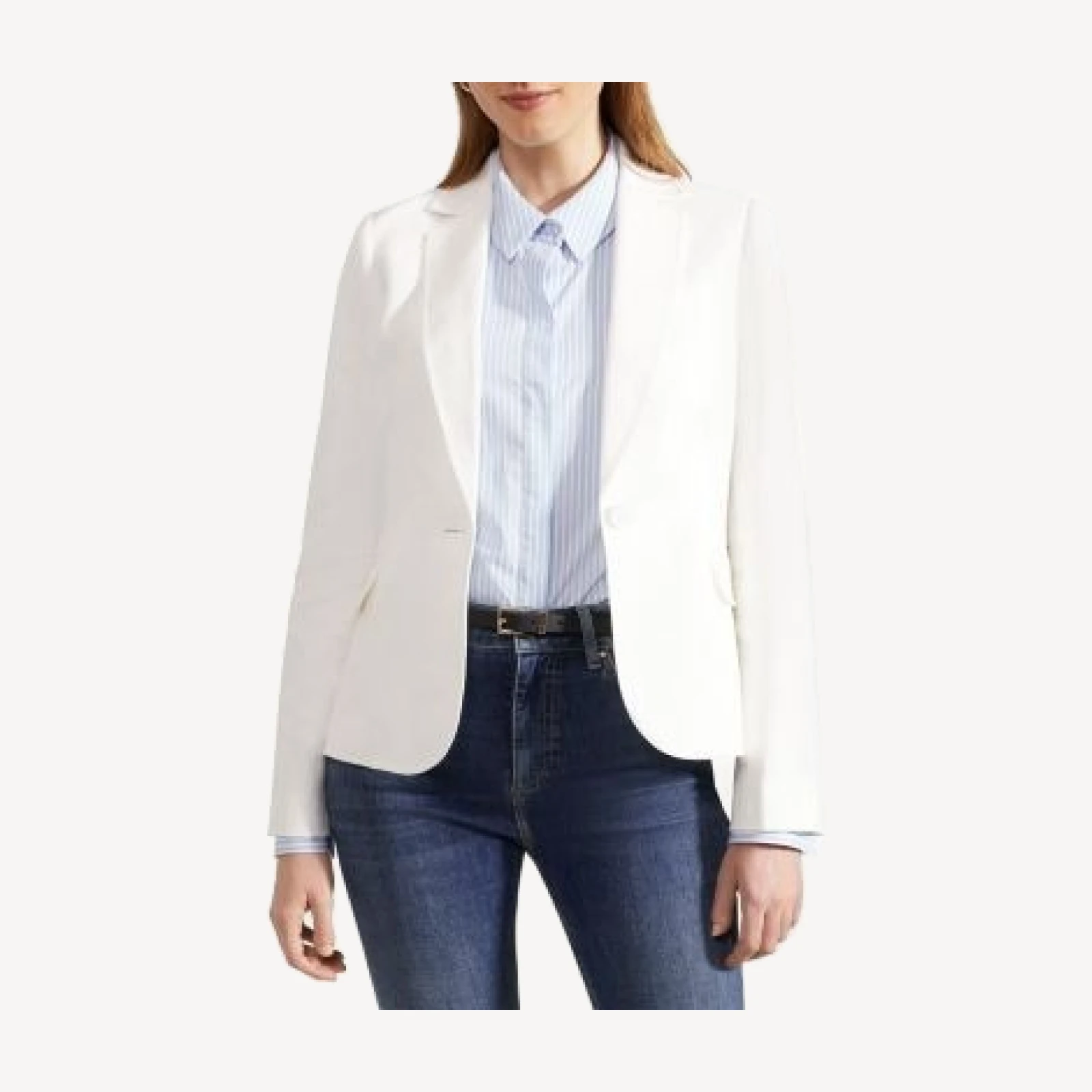 Hobbs London Blake Linen Single Breasted Jacket