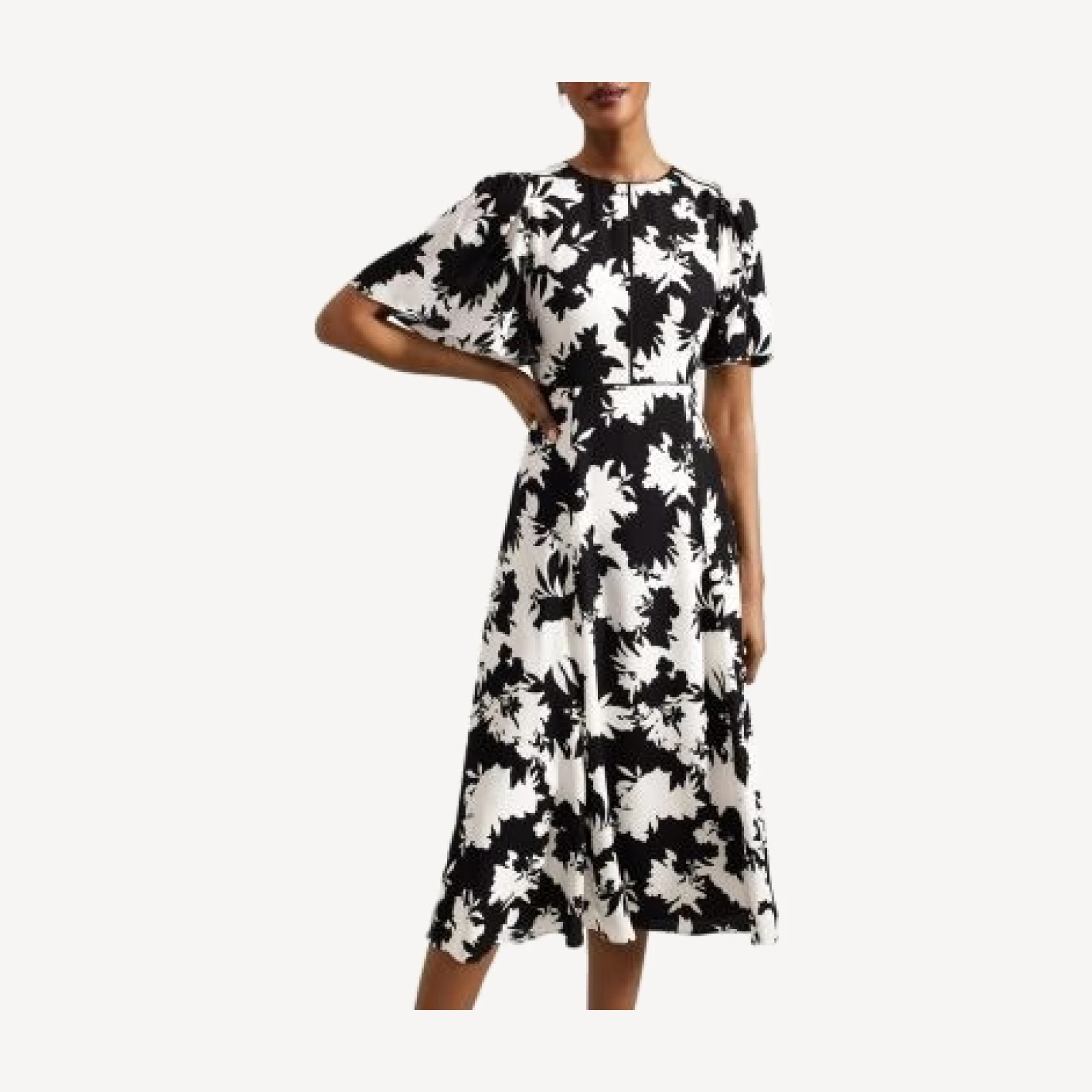 Hobbs London Alva Fit & Flare Dress
