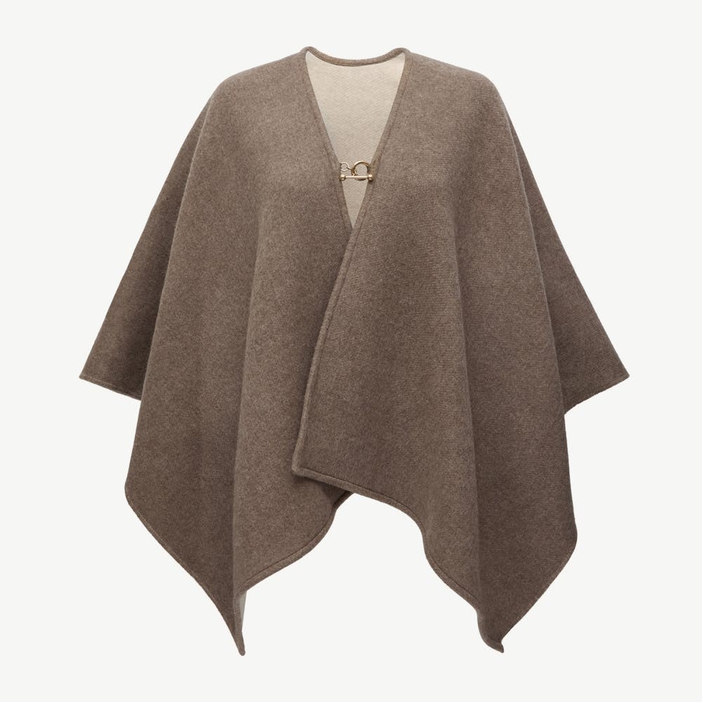 Kite Woven Cape - Taupe