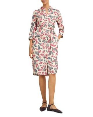 Hobbs London Francis Printed Shirtdress