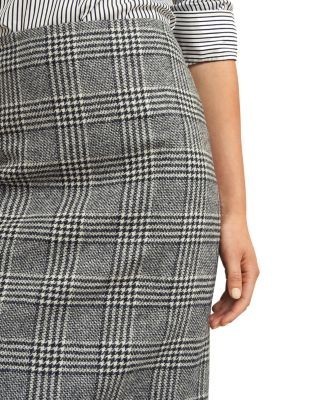 Hobbs London Brea Plaid Skirt
