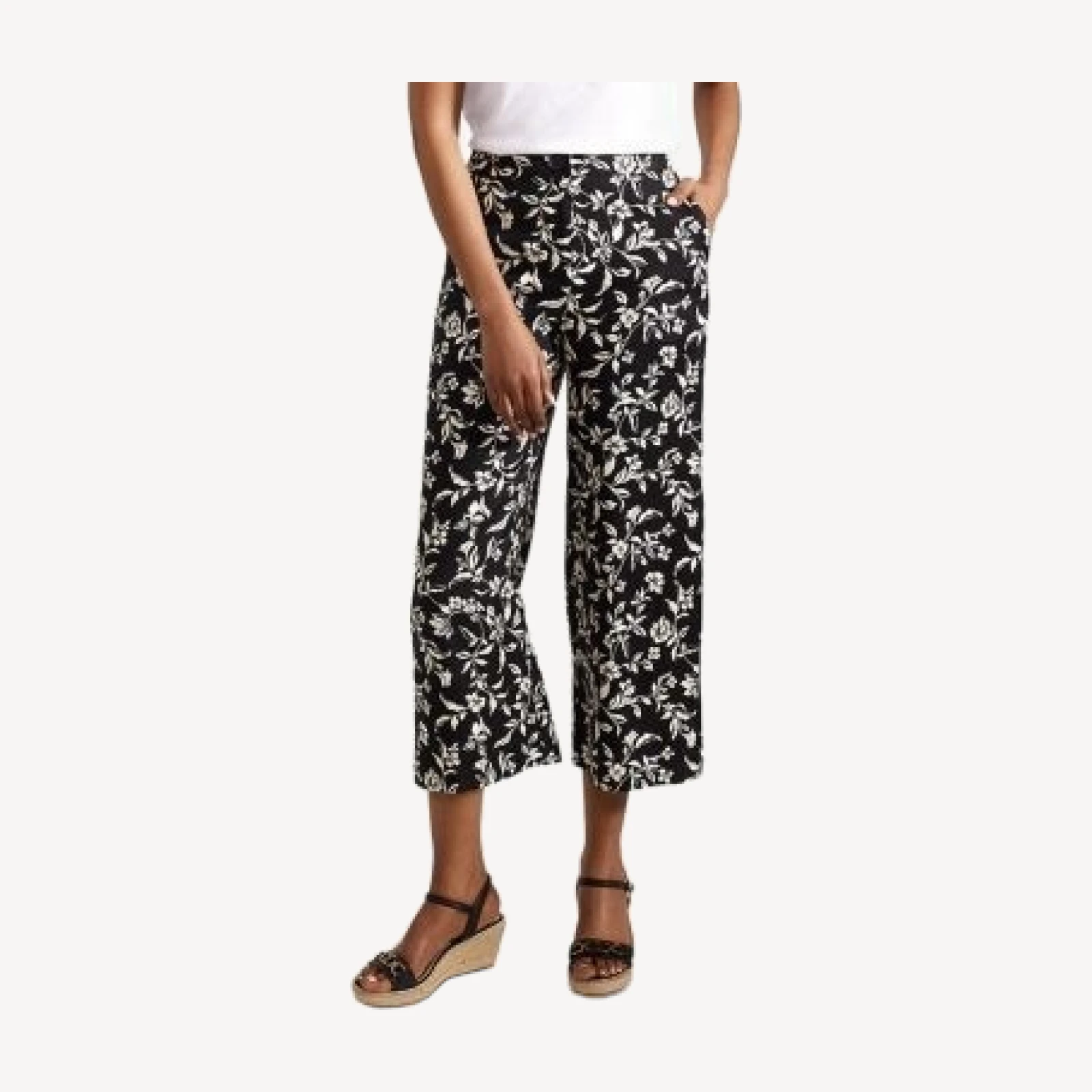 Hobbs London Eve Cropped Pants