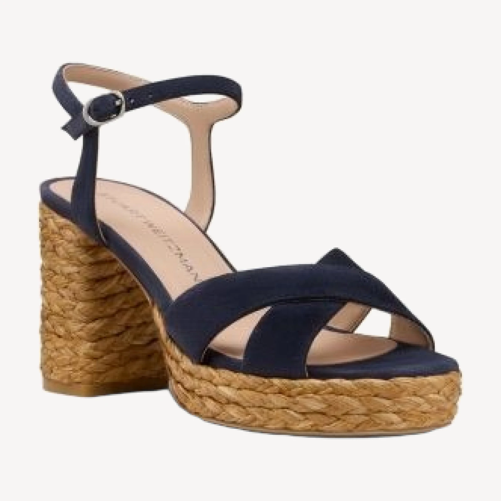 Stuart Weitzman Women's Dayna 80 Espadrille Platform Sandals