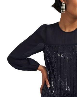 Hobbs London Zariah Sequin Dress