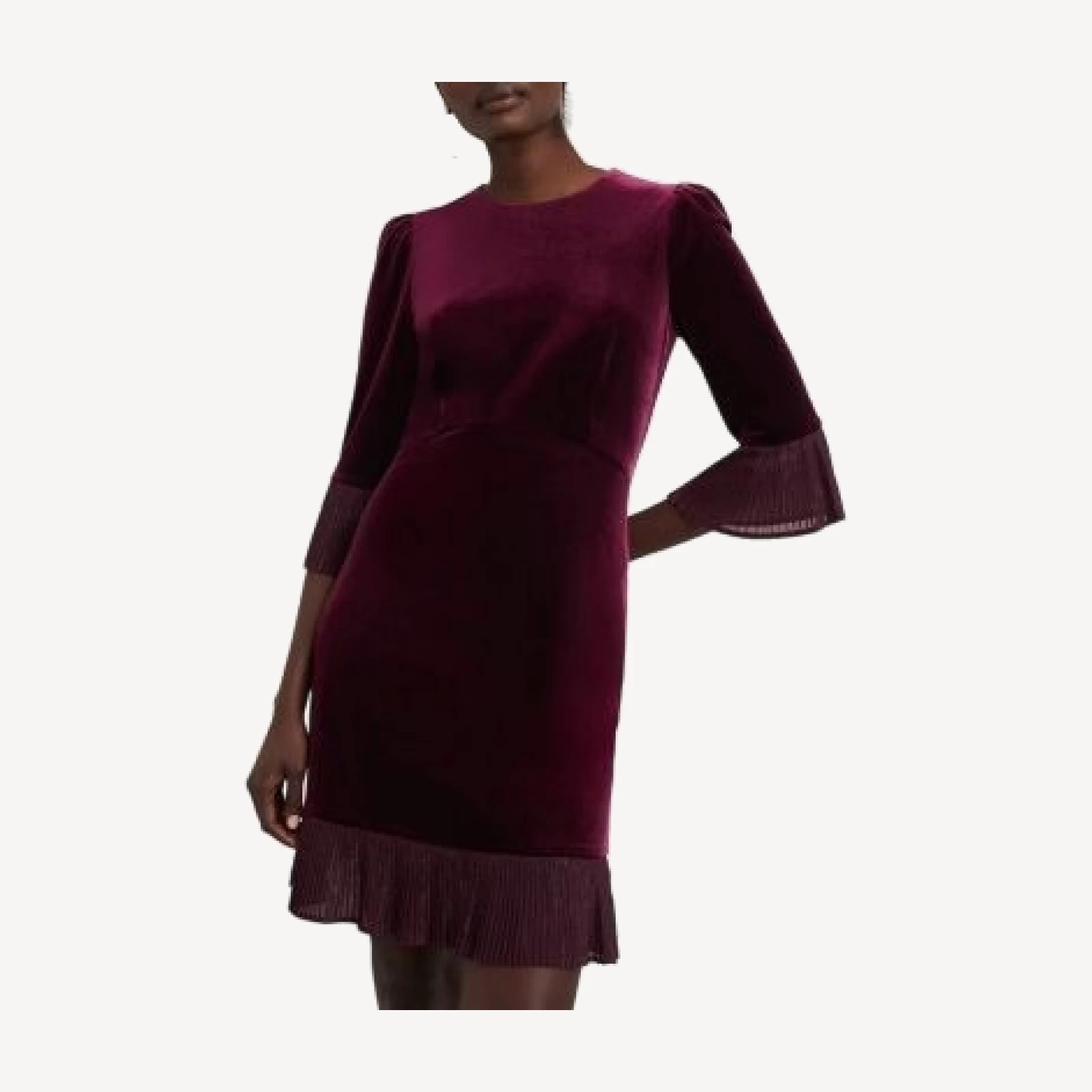 Hobbs London Ashley Velvet Dress