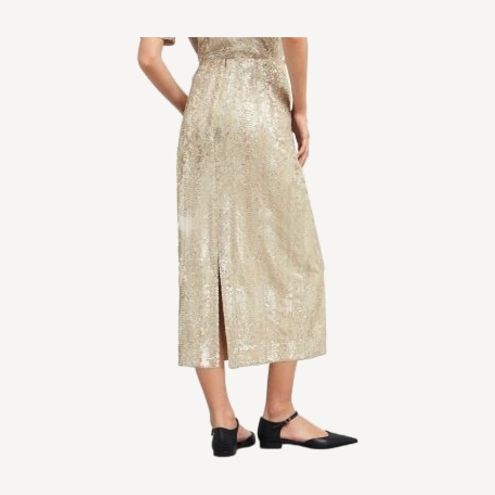 Hobbs London Marlowe Limited Sequined Maxi Skirt