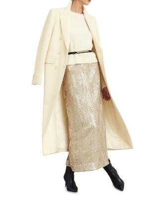 Hobbs London Marlowe Limited Sequined Maxi Skirt