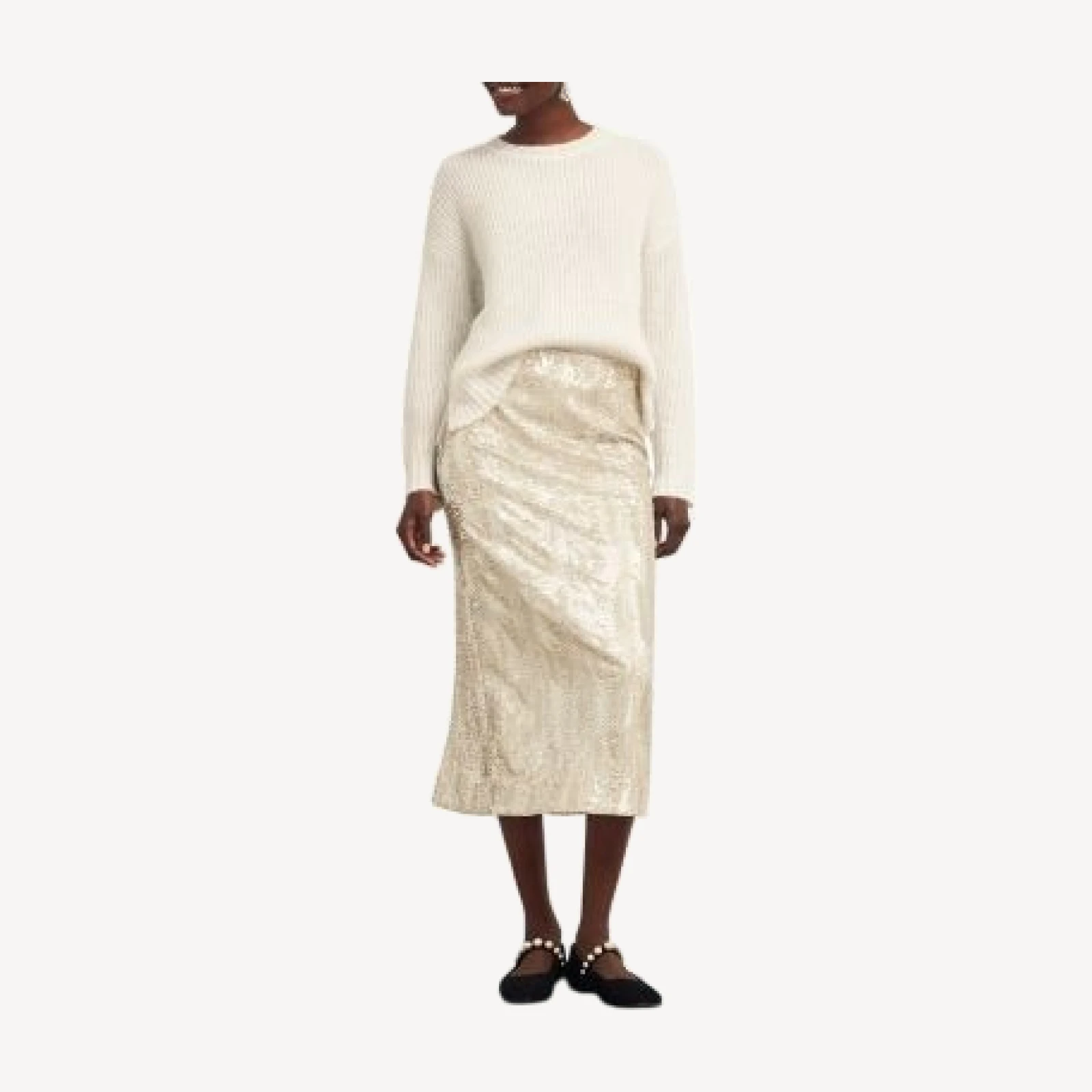 Hobbs London Marsha Sequined Sweater