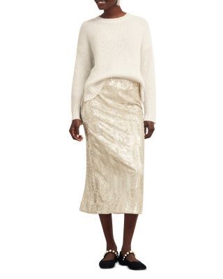 Hobbs London Marsha Sequined Sweater
