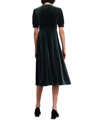 Hobbs London Dormer Velvet Dress
