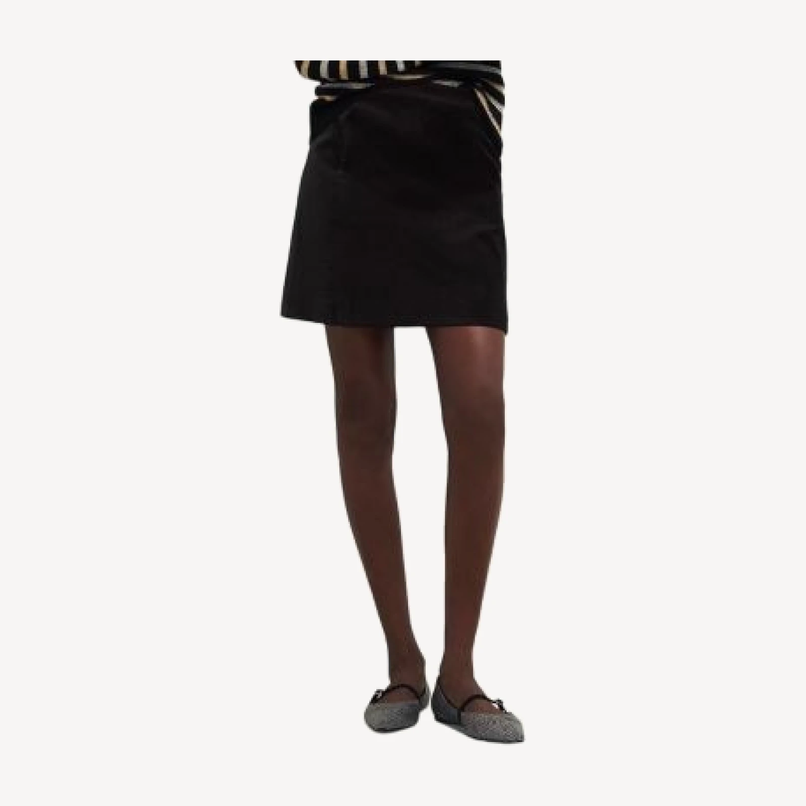 Hobbs London Izzy Velvet Skirt
