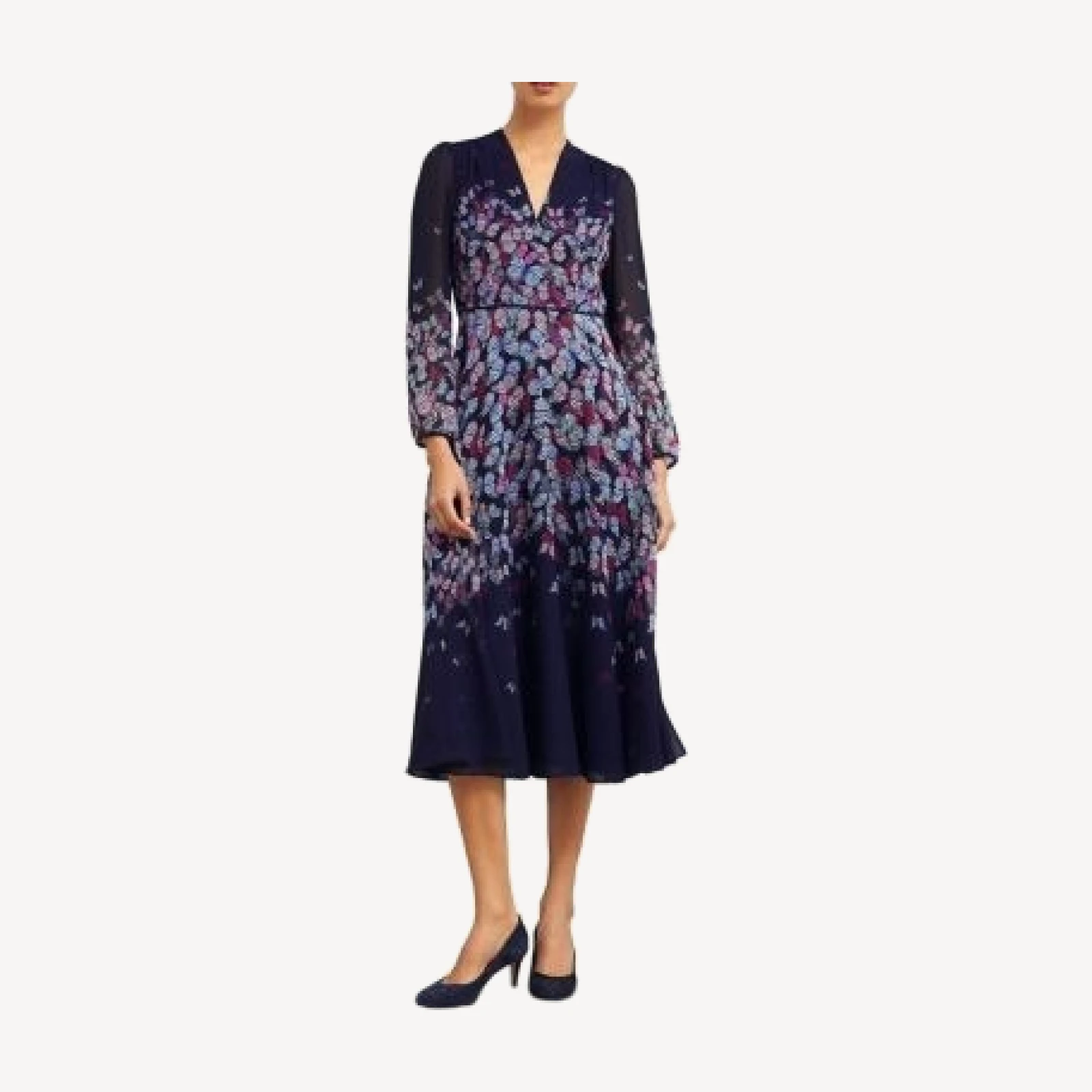 Hobbs London Aurora Midi Dress
