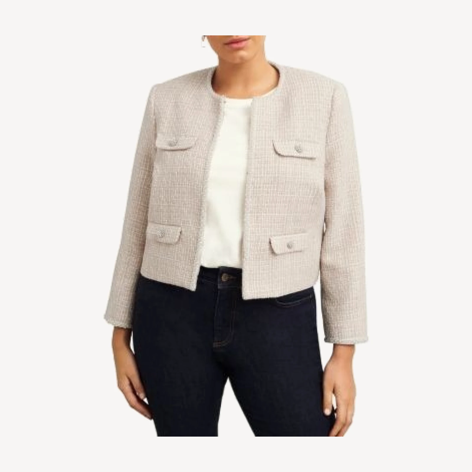 Hobbs London Oriana Tweed Jacket