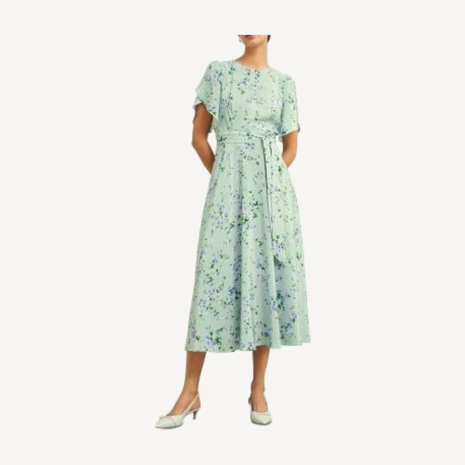 Hobbs London Sophia Silk Dress