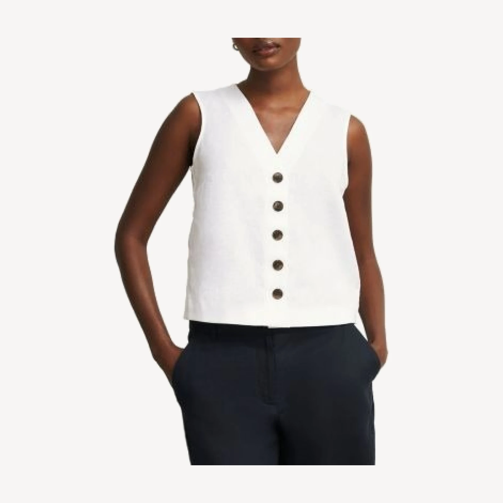 Hobbs London Kaylee Linen Top