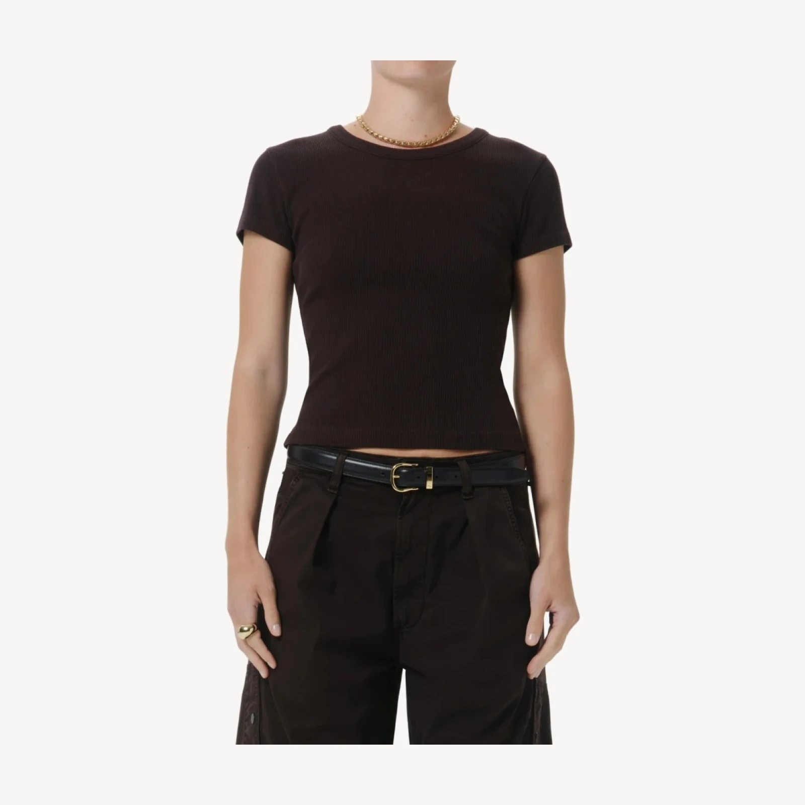 Nello Tee in Chocolate