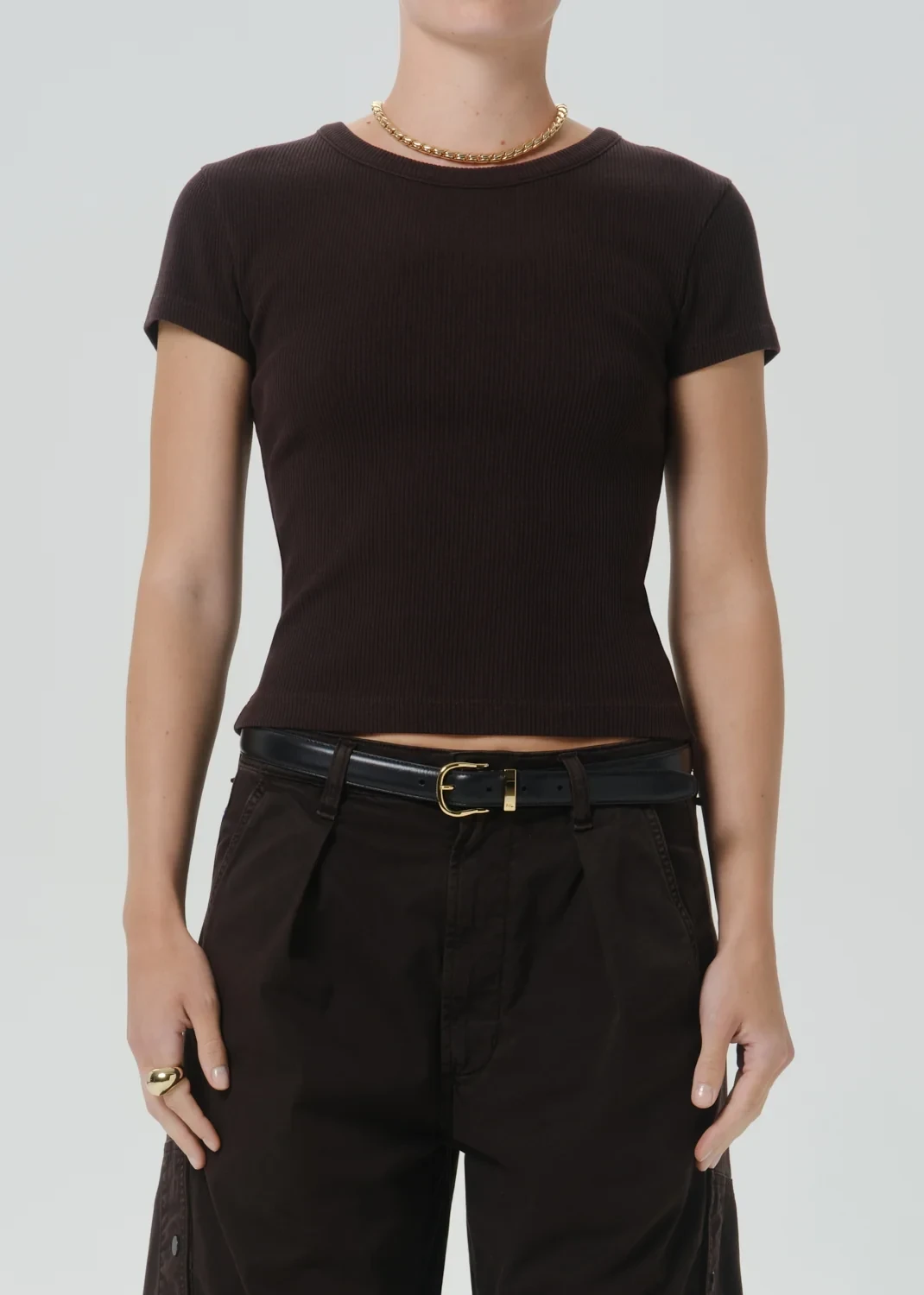 Nello Tee in Chocolate