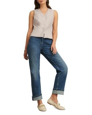 Hobbs London Alessia Linen Vest