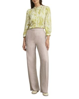 Hobbs London Alessia Linen Trousers