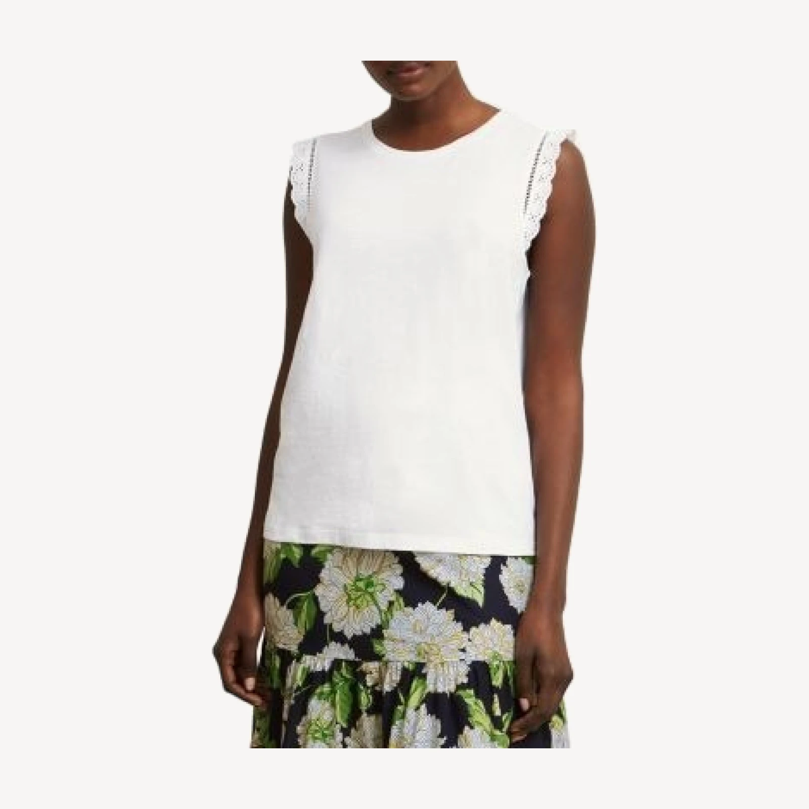 Hobbs London Leia Embroidered Top