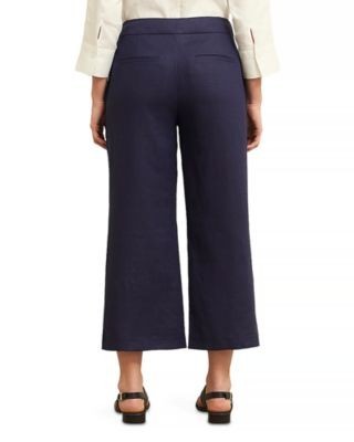Hobbs London Josephine Linen Wide Leg Pants