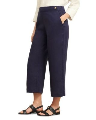 Hobbs London Josephine Linen Wide Leg Pants