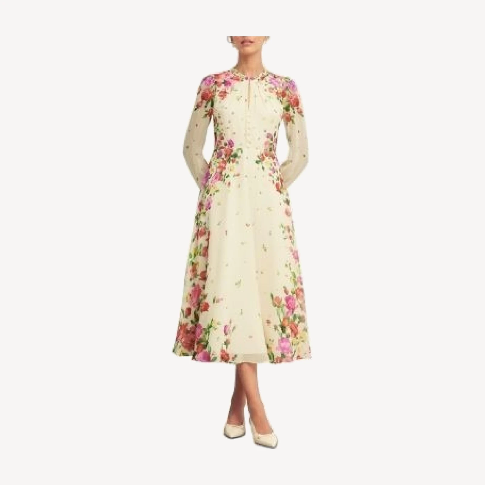 Hobbs London Eva Silk Dress
