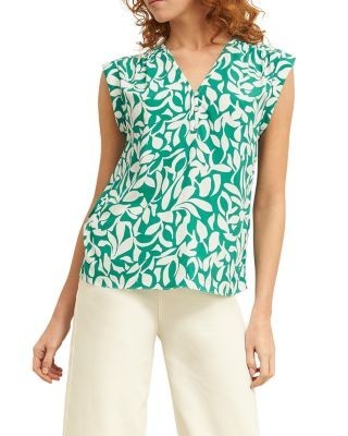 Hobbs London Teresa Vine Print Top