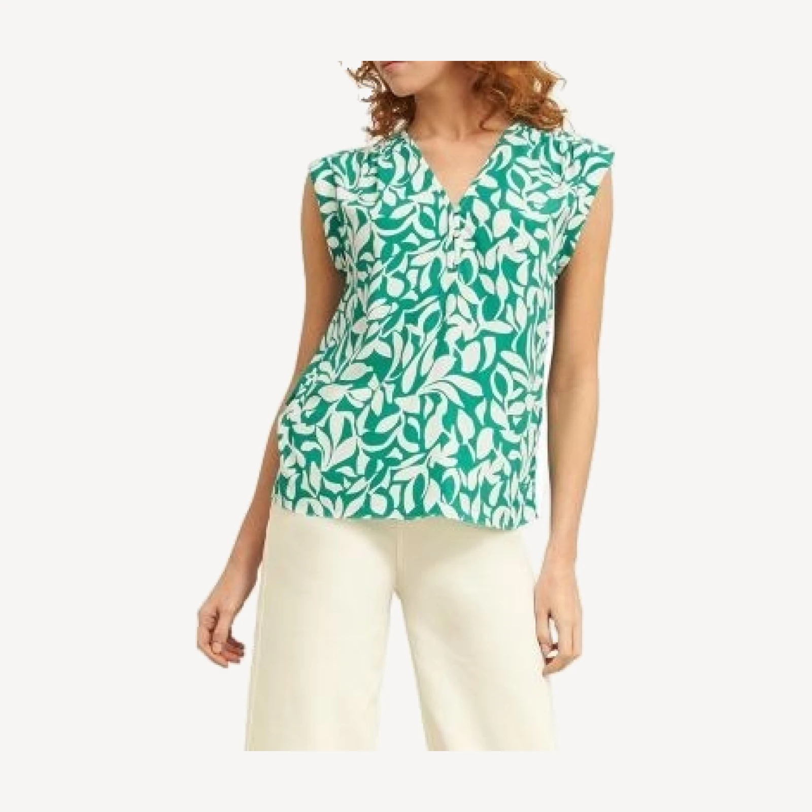 Hobbs London Teresa Vine Print Top