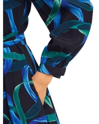 Hobbs London Petite Alis Printed Shirtdress