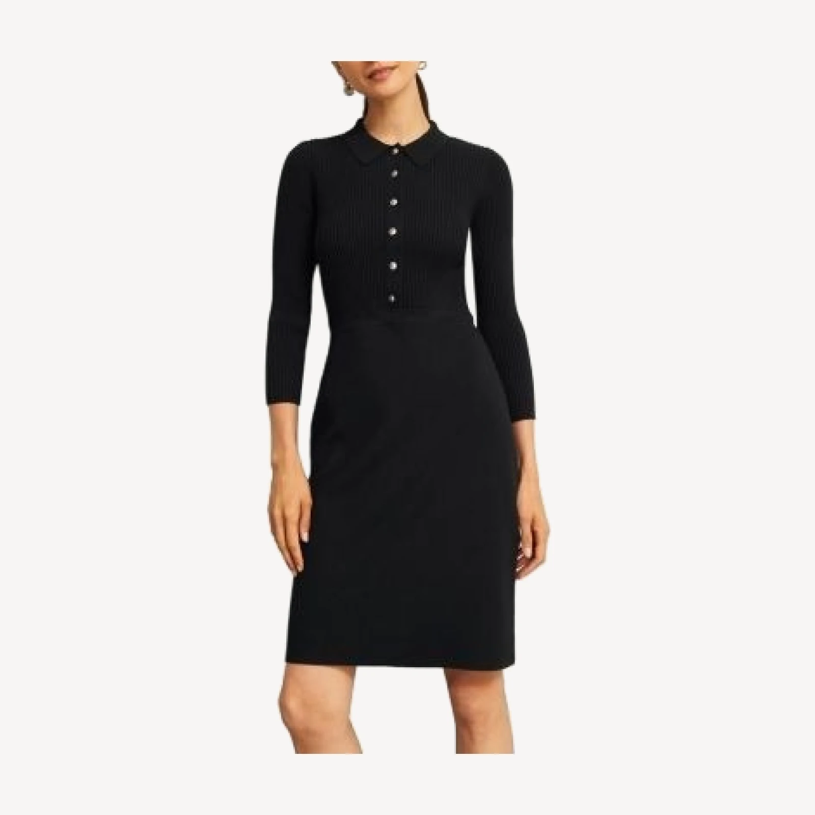 Hobbs London Blanche Knitted Dress